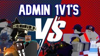 TWO PLAYERS VS ADMIN STANDS! | Roblox A Bizarre Day Modded