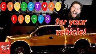 How to put Christmas lights on your vehicle | Hoosier Daddy