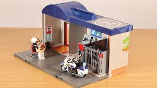 Playmobil Take Along Police Station With Jail Review, Unboxing and Speed Build