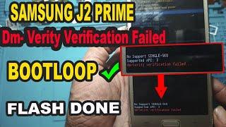 Cara mengatasi Samsung j2 prime botloop eror dm-verity verification failed