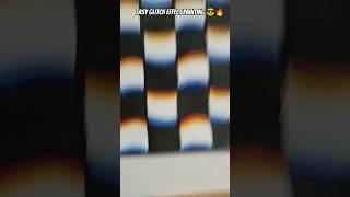 EaSY GLITCH effect painting #aesthetic #viral #easy