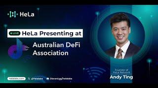 HeLa Presenting at Aus DeFi Association