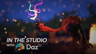 Rendering with Depth and Particle Effects - In the Studio with Daz 3D