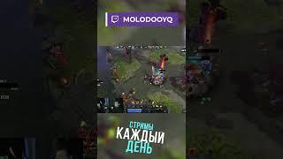 Паровоз на Магнусе #shorts #dota2 #molodooy