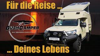 2 Personen Allrad Weltreise Wohnmobil 2024 - Roomtour