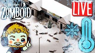 Frozen Winter in Project Zomboid | with @jamiesauce12 @Rapskilian