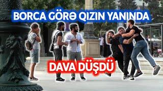 Borca gore qizin yaninda dava dusdu.