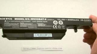 CLEVO W650BAT-6 computer batteries, Laptop Battery