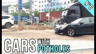 Cars Hitting MASSIVE Potholes (#6)