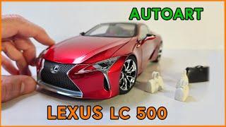 1 18 AUTOART LEXUS LC 500 Diecast Model Review, Unboxing