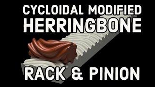 Cycloidal Modified Herringbone Rack & Pinion