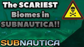 The SCARIEST Biomes in Subnautica #subnautica #gaming #subnauticagame