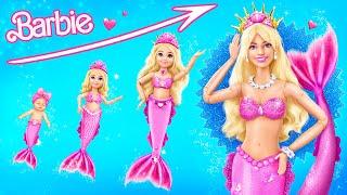 Hành Trình Trưởng Thành Của Cô Bé Barbie! 32 Thiết Kế Người Cá