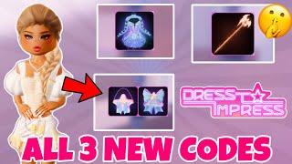 ALL 3 NEW CODES IN DRESS TO IMPRESS (NEW UPDATE)