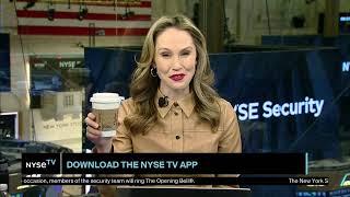 LIVE on NYSE TV | The New York Stock Exchange Security Team Rings The Opening Bell®