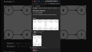 Reverse Linked List - 3 pointer approach - Leetcode 206 - JavaScript