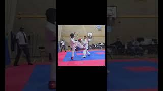 AMAZING IPPON TECHNIQUE  #karatetechniques #karate #kumite #ippon #shorts #sports #yt #kick #oss