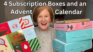 Unboxing Fun: 4 Subscription Boxes + Advent Calendar