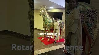 rotary conference  golden horse #money #gold @viji2381#srinisworldexplore