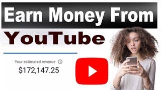 How To EARN Money From YouTube | tipstv4you