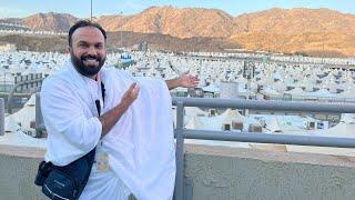 Going for HAJJ From Makkah to MINA & Mina Tent inside full views & Story