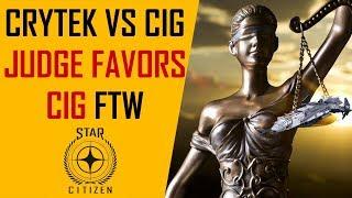 CIG vs Crytek - Court grants CIG motion to dismiss