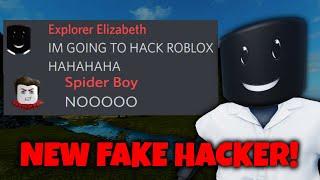 New Roblox Hacker! (Explorer Elizabeth)