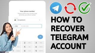 How To Recover Telegram Account Without Email Or Phone | Recover Telegram Account lost phone number