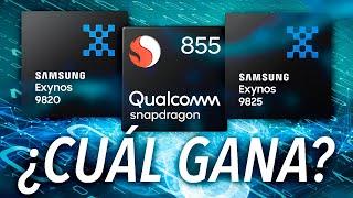 Exynos 9825 vs Snapdragon 855 vs Exynos 9820 - ¿CUÁL ES MEJOR?