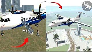 Flying Big Aeroplane in Indian Bike Driving 3d | Indian Bike Driving 3D