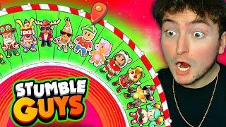 Opening x100 Christmas Stumble Guys Spins!