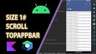 1# TopAppBar - Jetpack Compose