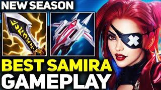 NEW SEASON - RANK 1 BEST SAMIRA AMAZING GAMEPLAY | League of Legends