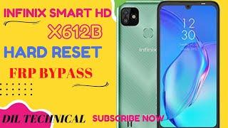 Infinix smart HD hard reset / Infinix x612b reset frp bypass