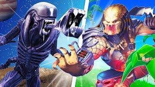 The *ALIEN vs PREDATOR* Challenge in Fortnite!