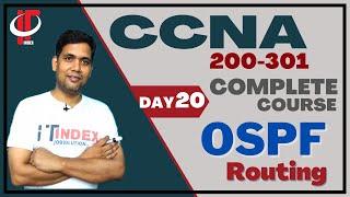 Day 20 |  OSPF Routing Protocol | CCNA | #ITindex