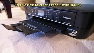 Reset Epson Stylus NX625 Waste Ink Pad Counter