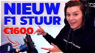 NIEUW FORMULE 1 STUUR VAN €1600! (Fanatec Podium Racing Wheel F1 PS4 & Clubsport Pedals V3 Unboxing)