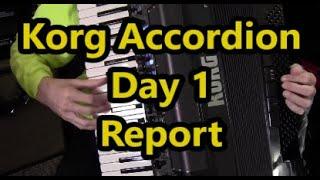 Korg Accordion, Day 1, Dale Mathis Accordion