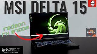 MSI Delta 15 REVIEW: GOING IN ALL AMD!