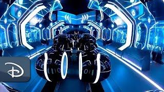 FIRST LOOK POV: TRON Lightcycle / Run at Magic Kingdom Park | Walt Disney World