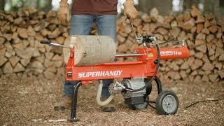 The SuperHandy 14 Ton Log Splitter