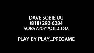 Dave Sobieraj Play-by-Play Pregame