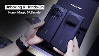 Honor Magic 5 Ultimate - Unboxing & Hands-On