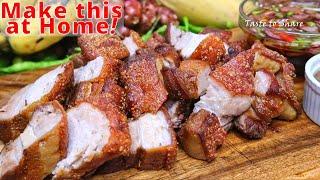 LECHON KAWALI | THE Basics OF COOKING CRISPY Pork belly & JUICY LECHON KAWALI