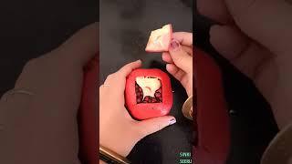 SINKI SEERU | Simplest Way to Cut &Open a Pomegranate |अनार काटने का सरल तरीका| अनार काटें 1 min में