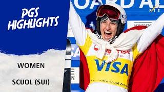 Aleksandra Krol-Walas storms to PGS win on Swiss soil | FIS Snowboard World Cup 24-25