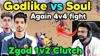 Godlike vs Soul again 4v4 fight in scrims  Zgod vs Omega 