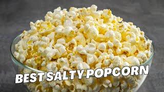 How to Make SALTY POPCORN in 10 Min || Best Homemade Salt Popcorn. Recipe by Always Yummy!