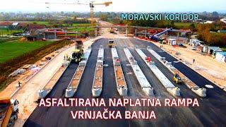 MORAVSKI KORIDOR Asfaltirana naplatna rampa Vrnjačka Banja, 29.10.2024